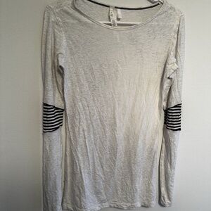 LULULEMON WOMEN’S 6 DEVOTION LONG SLEEVE TEE LAYERING TOP SHIRT PULLOVER YOGA